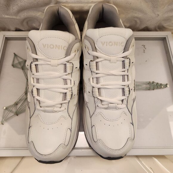 Vionic 23Walk Tennis Walking Shoes Sneakers White Women's Size 13. NIB - Picture 5 of 13